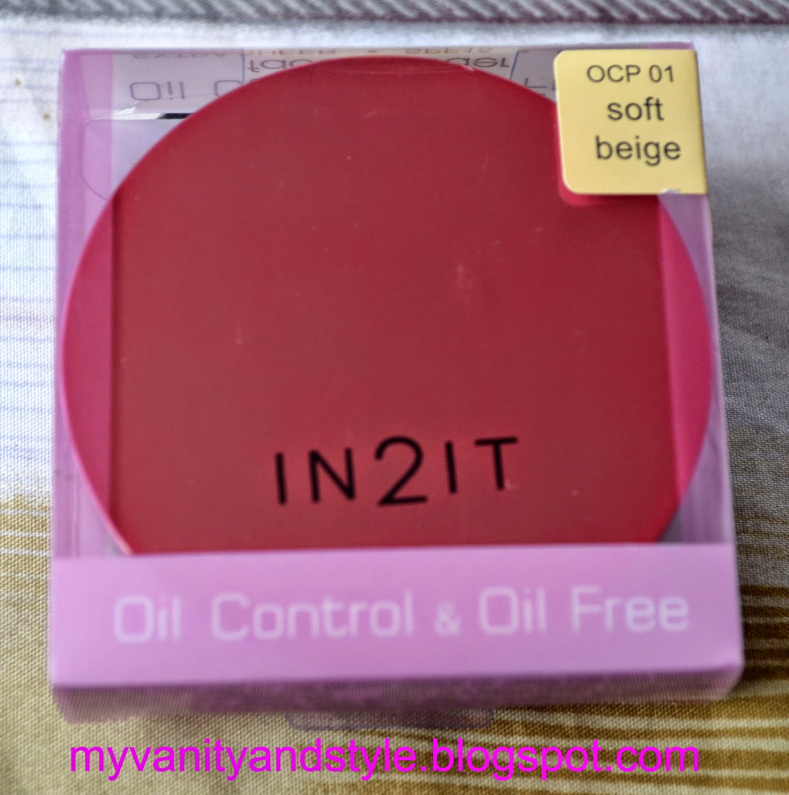 myVanityandStyle IN2IT Oil Control & Oil Free Face Powder
