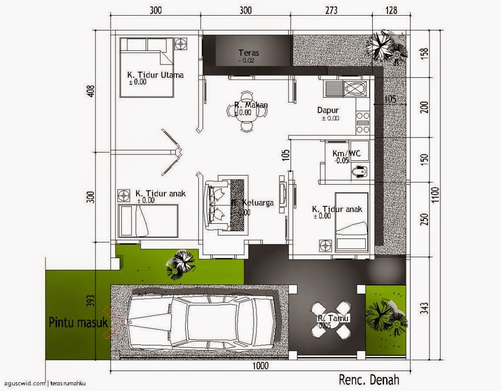 61 Desain Rumah Minimalis 6 X 10 M Desain Rumah Minimalis Terbaru