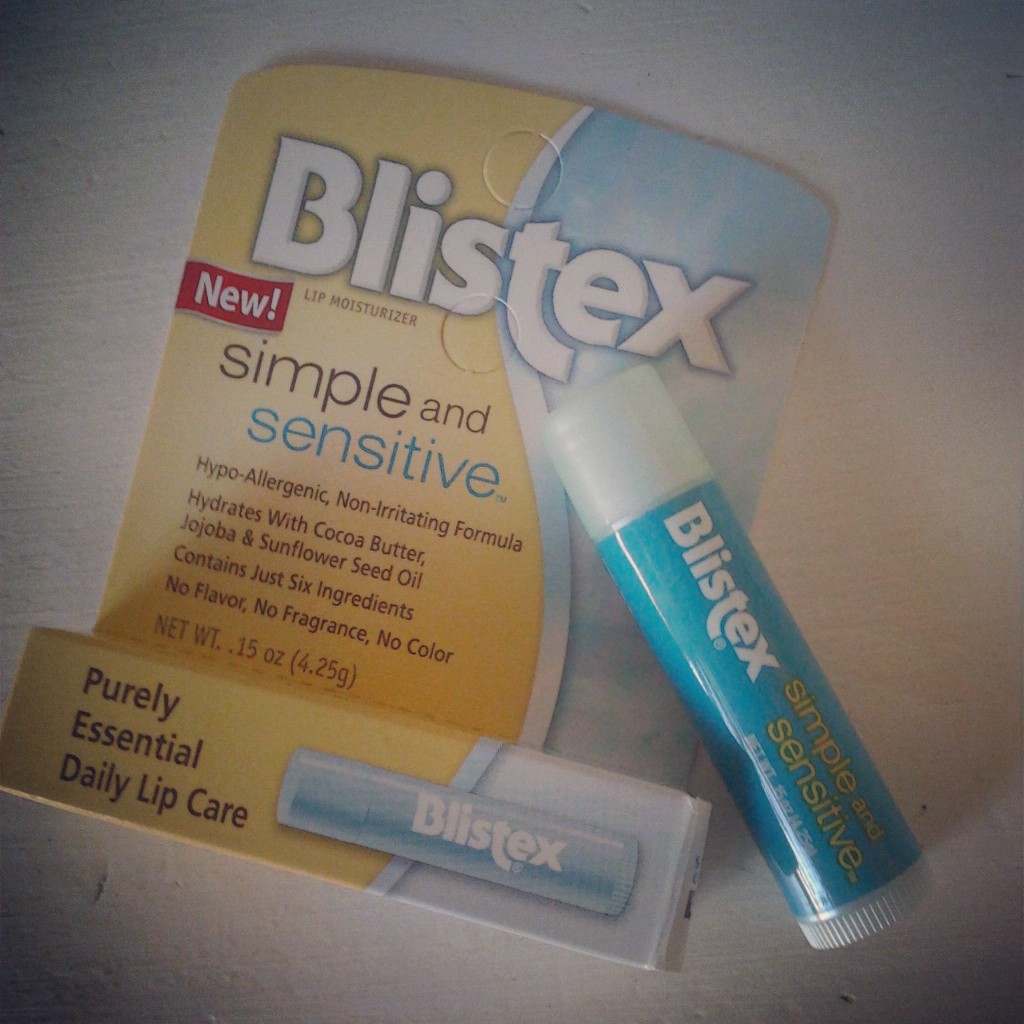 NEW HYPOALLERGENIC BLISTEX SIMPLE AND SENSITIVE LIP BALM Saturday