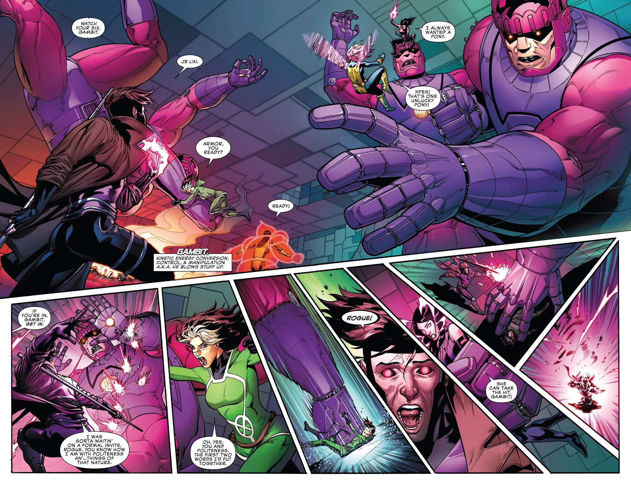Read online Rogue & Gambit comic -  Issue #1 - 9