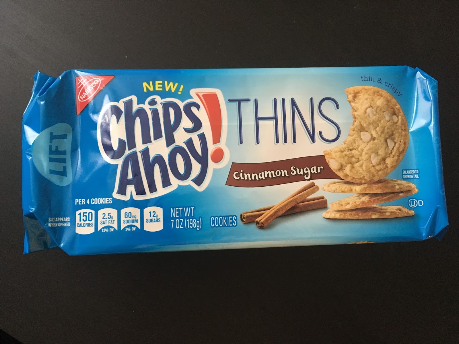 Creamy Steaks Chips Ahoy! Thins Cinnamon Sugar