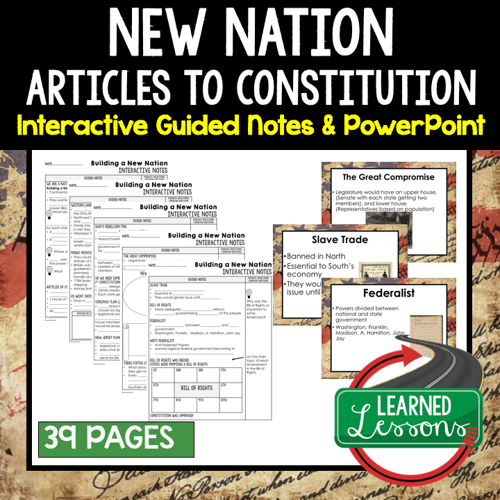 American History Interactive Guided Notes And PowerPoints BUNDLE american-history-interactive-guided-notes-and-powerpoints-bundle