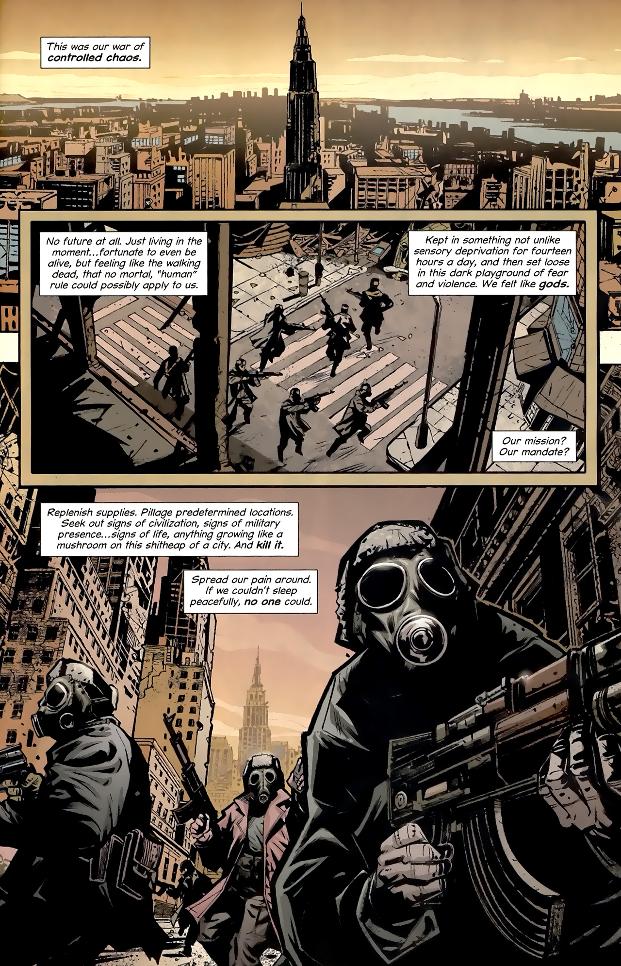 Read online DMZ (2006) comic -  Issue #42 - 10