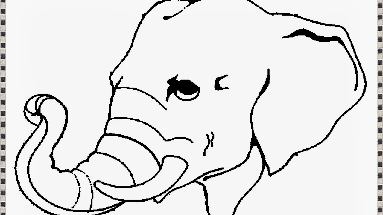 Sketsa Gajah Png / Gambar Kepala Gajah Png Vektor Psd Dan Untuk Muat