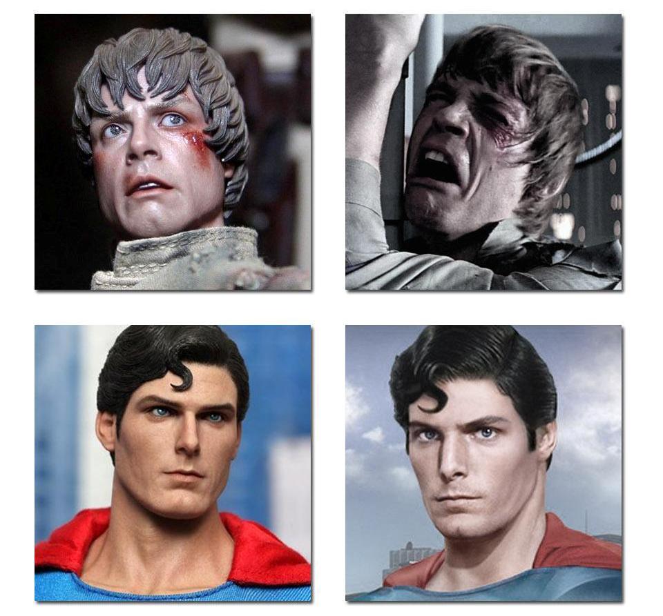 onesixthscalepictures Astounding lifelike 12" action figures headsculpts.
