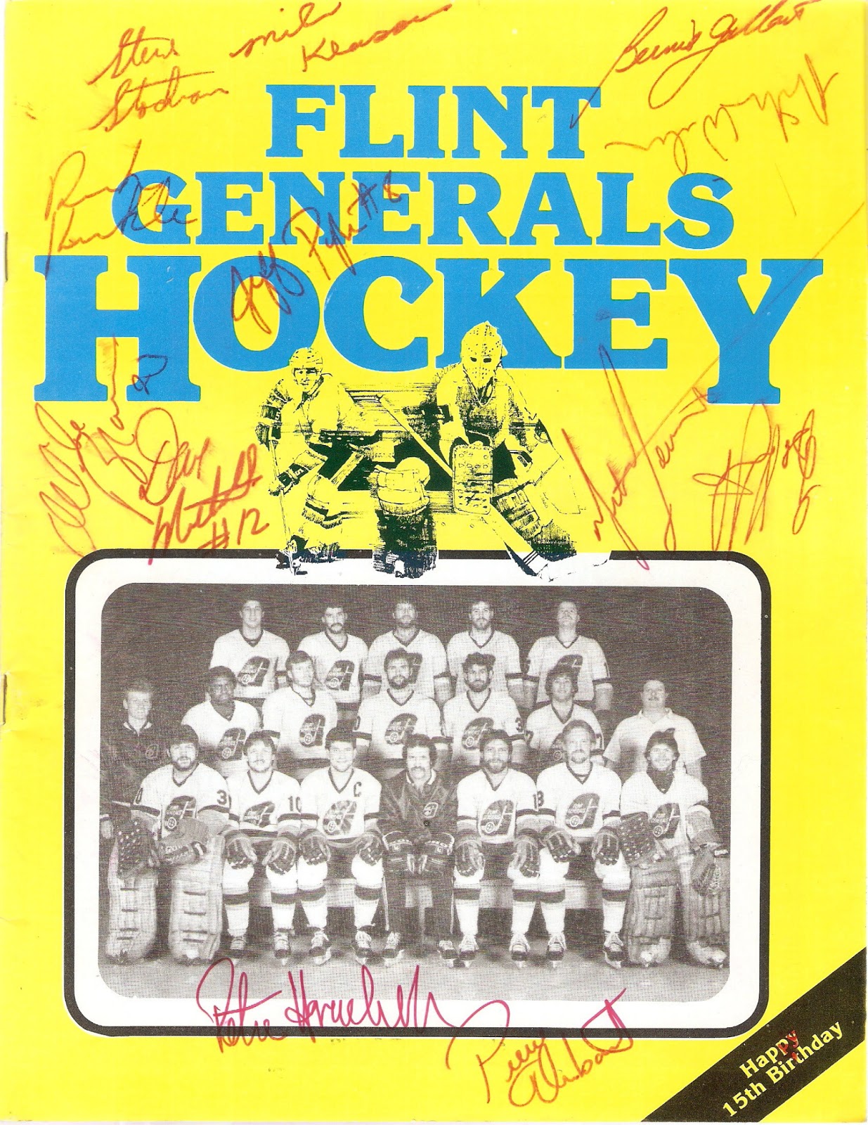 Flint Hockey Flint Generals (IHL 196985)