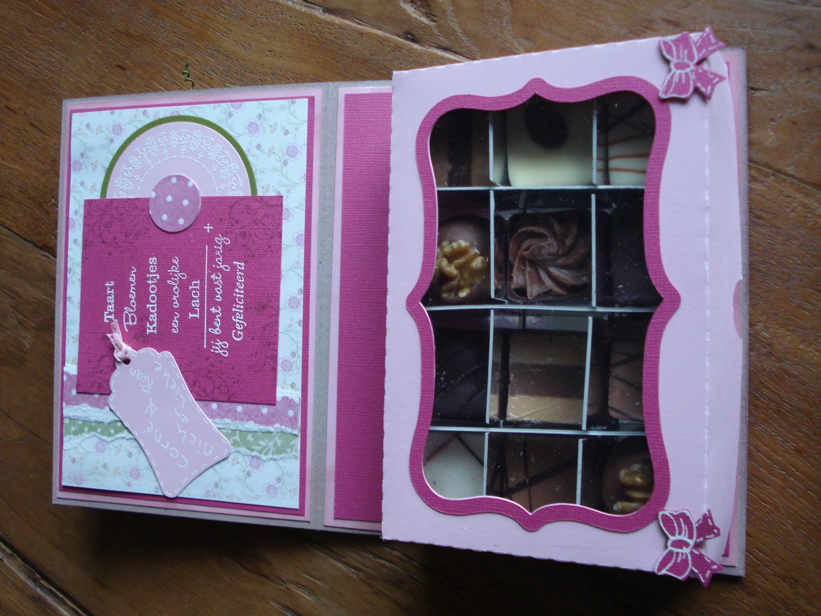 handmade by Rian verjaardags cadeautje voor mijn moeder