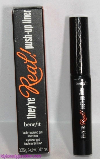 Benefit They're Real Push-Up Eyeliner review, swatches, photos