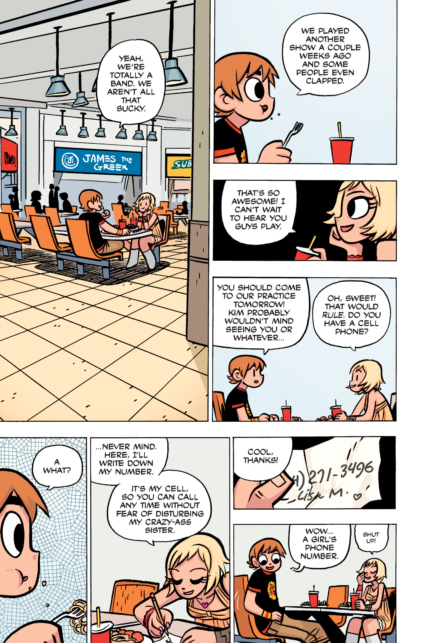 Read online Scott Pilgrim comic -  Issue #4 - 39