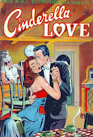 Cinderella Love v2 #26 st.john romance comic book cover art by Matt Baker