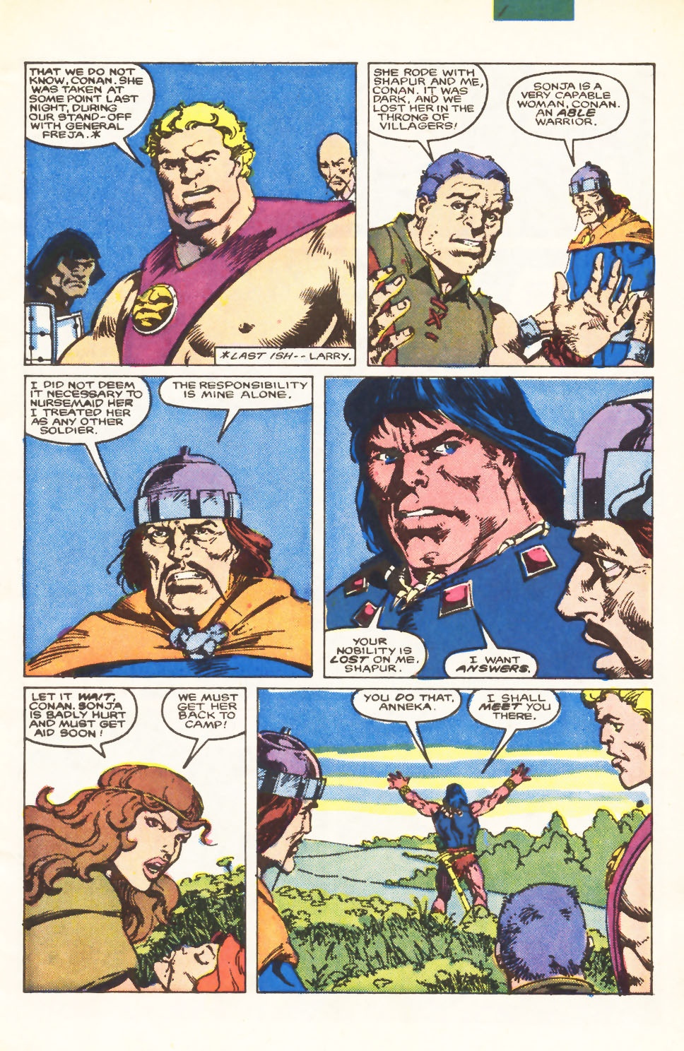 Conan the Barbarian (1970) Issue #198 #210 - English 4
