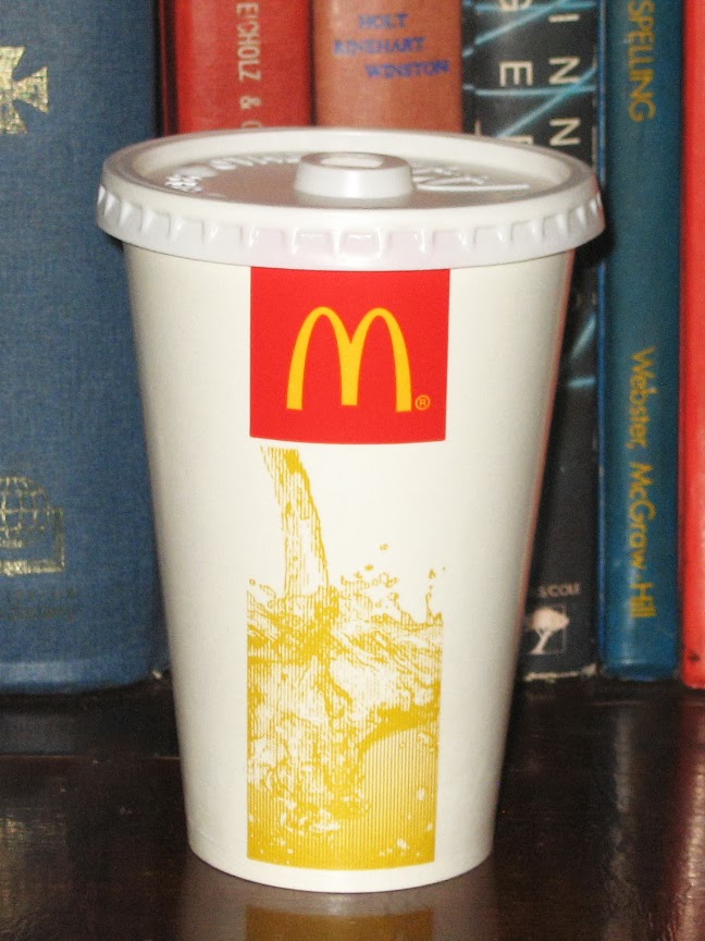 Percy's Fast Food Toy Stories : Softdrink Paper Cup 2014 - McD