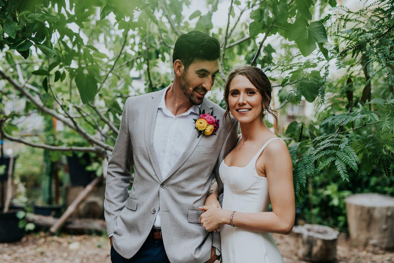 to the aisle australia | marc and gabi perth city farm wedding kate drennan photography perth real wedding australian bridal florals cake celebrant venue