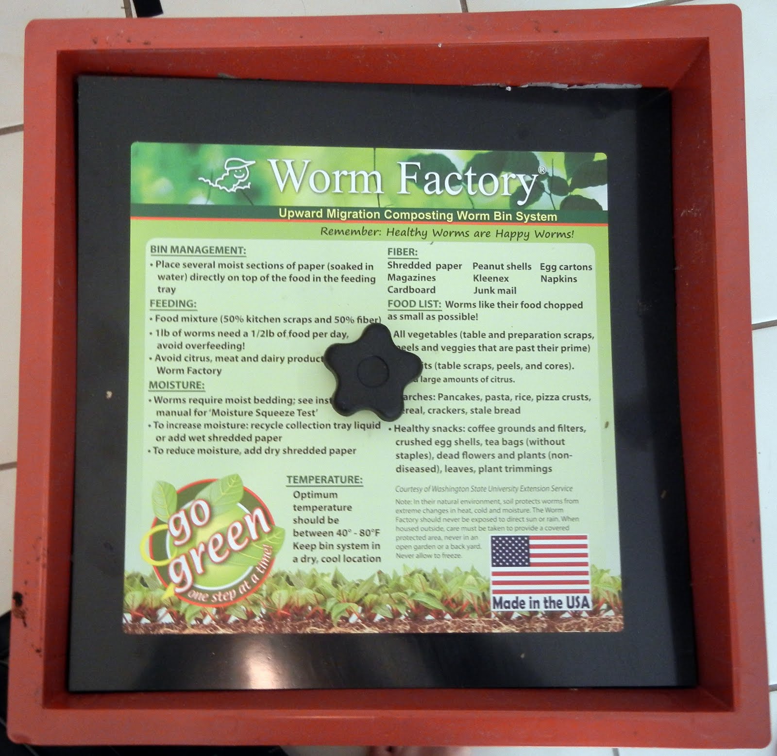 Because I'm an ENFP, and I want to... Worms, useful/beautiful/joyful