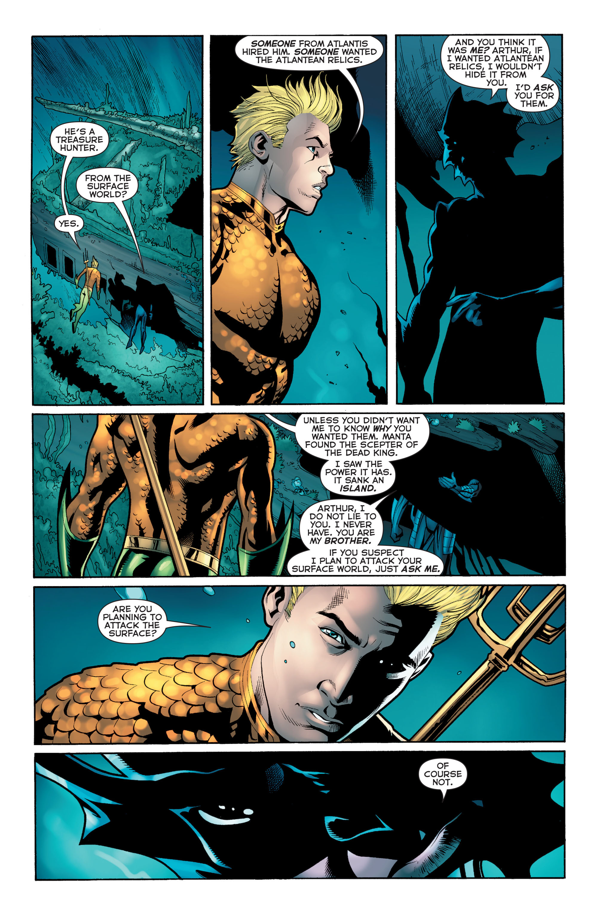 Read online Aquaman (2011) comic -  Issue #14 - 12