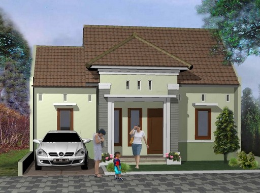  Rumah  Minimalis  Sederhana  Modern 1 Lantai Tampak  Depan  Terbaru  Desain Rumah  Sederhana 