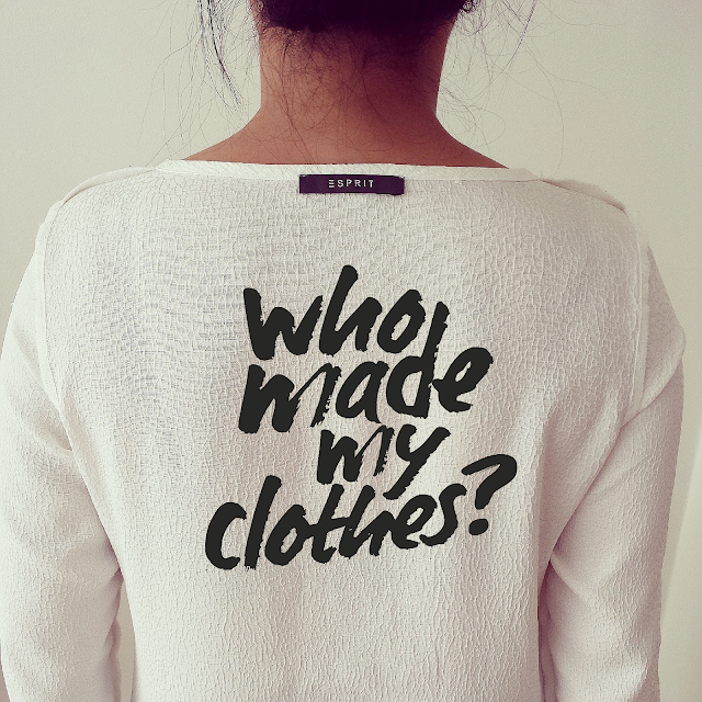 Ask the question: who made your clothes?