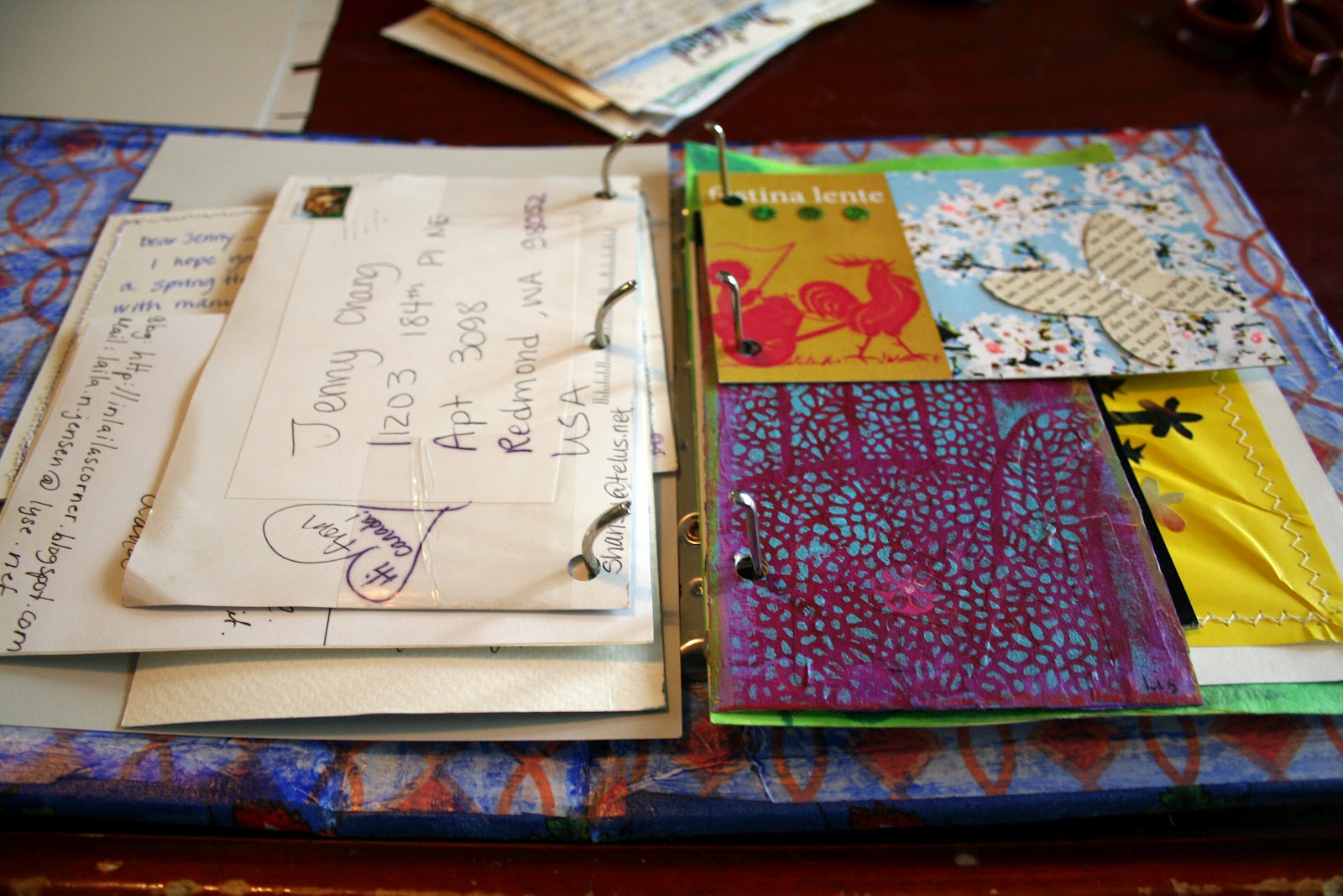 The Experimental Crafter Postcard Binder Tutorial