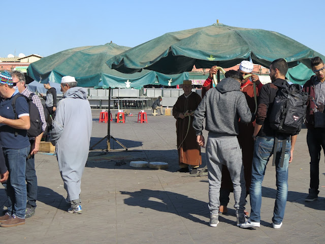 Plaza de la Jemaa el Fna en Marrakech