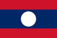 Logo Gambar Bendera Negara Laos PNG JPG ukuran 200 px