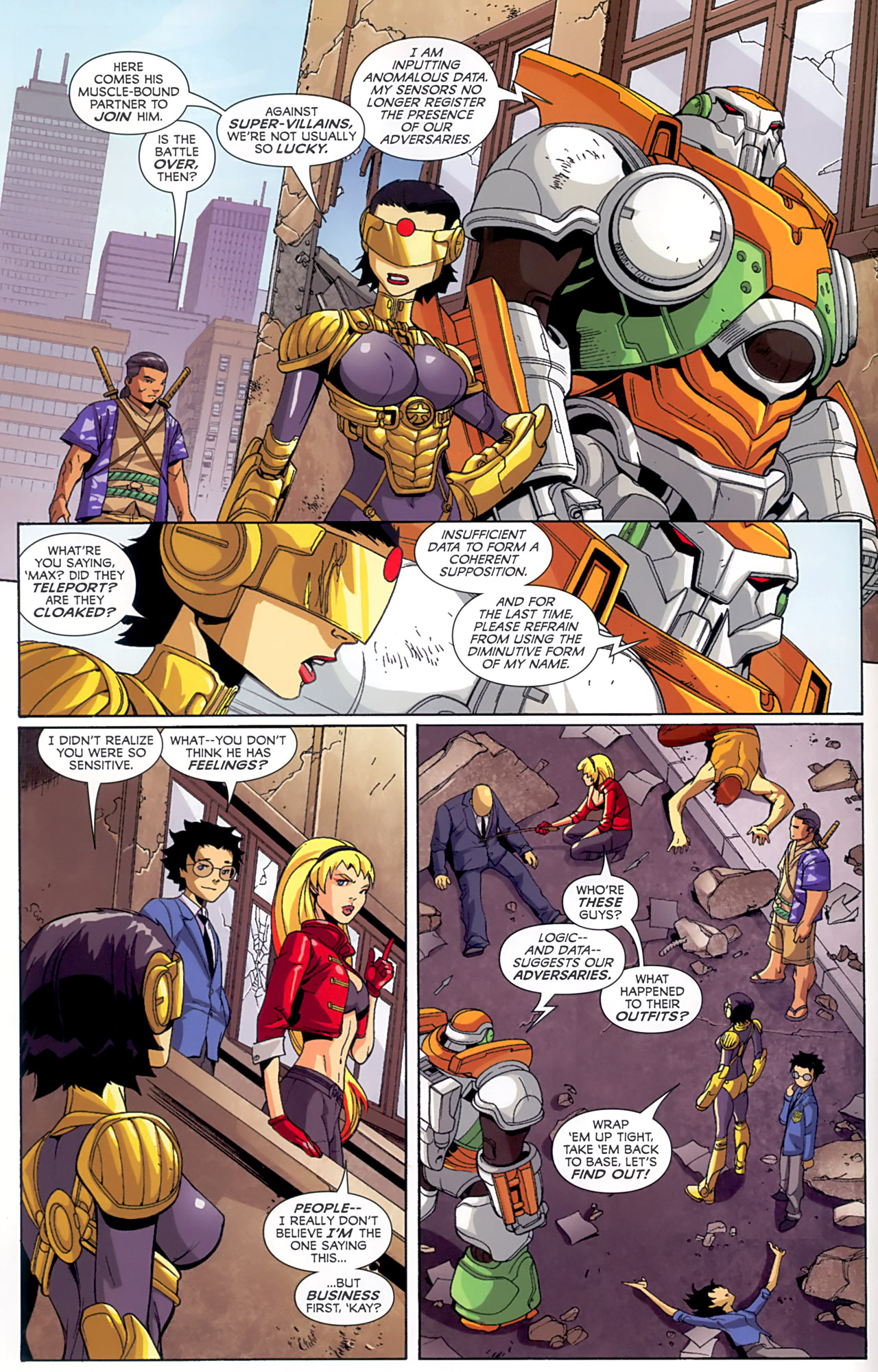 Read online Big Hero 6 (2008) comic -  Issue #1 - 19