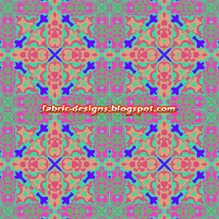 geometric designs on fabric