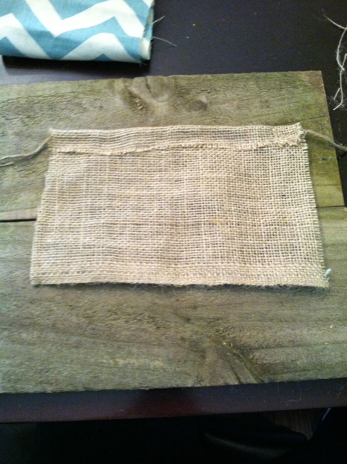 Burlap and Bananas NoSew Burlap Gift Bag DIY Tutorial!