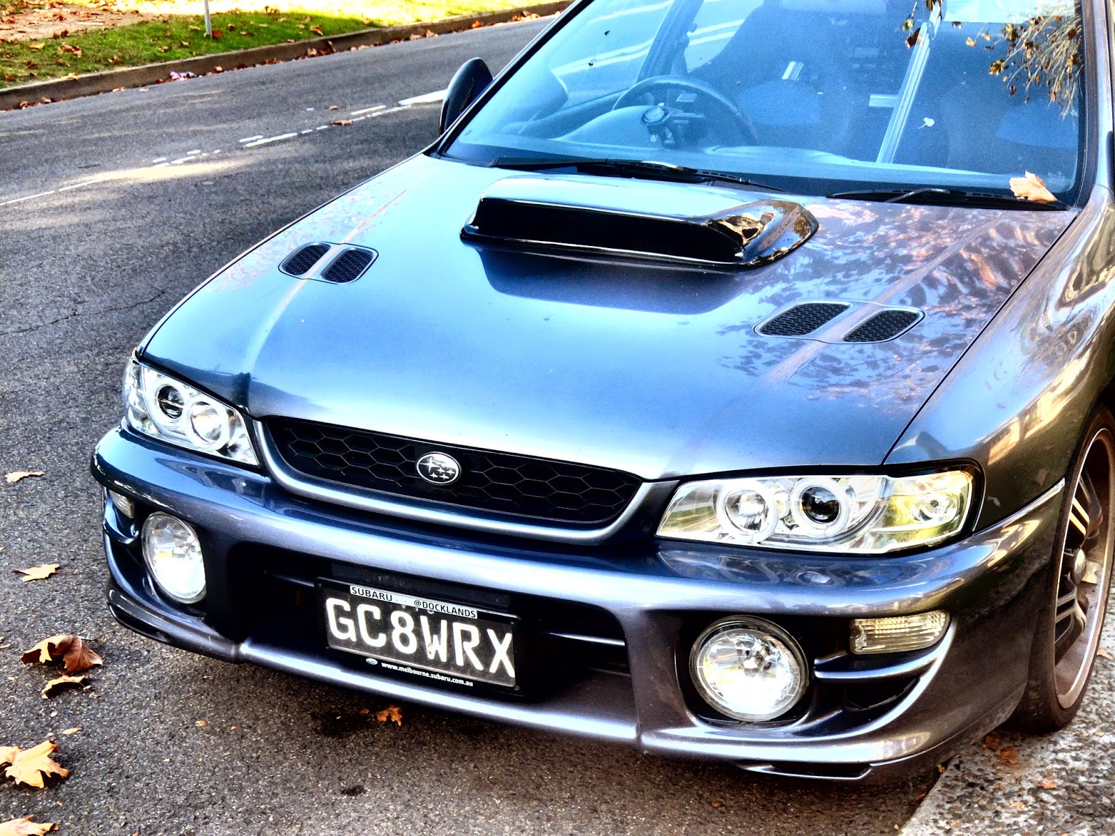 Aussie Old Parked Cars 1999 Subaru Impreza WRX STI (GC8G)