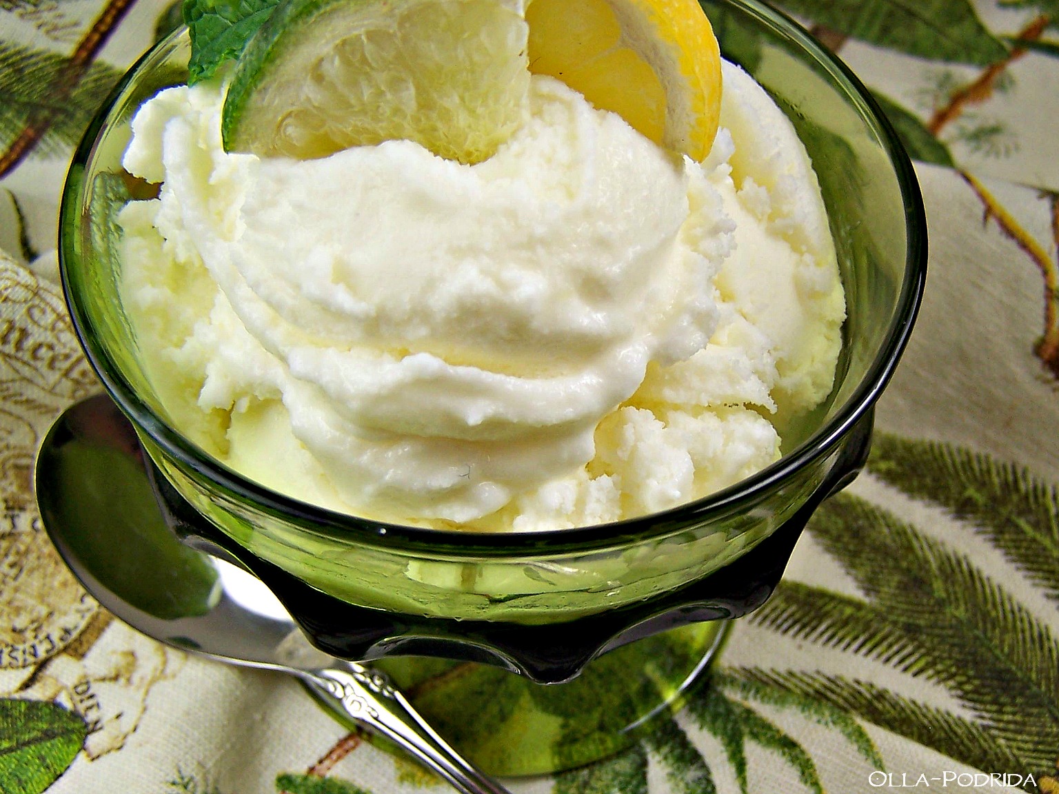 OllaPodrida LemonLime Ice Milk