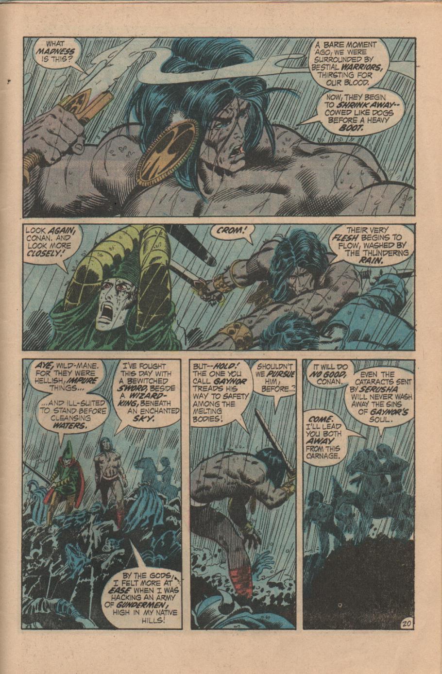 Conan the Barbarian (1970) Issue #14 #26 - English 21