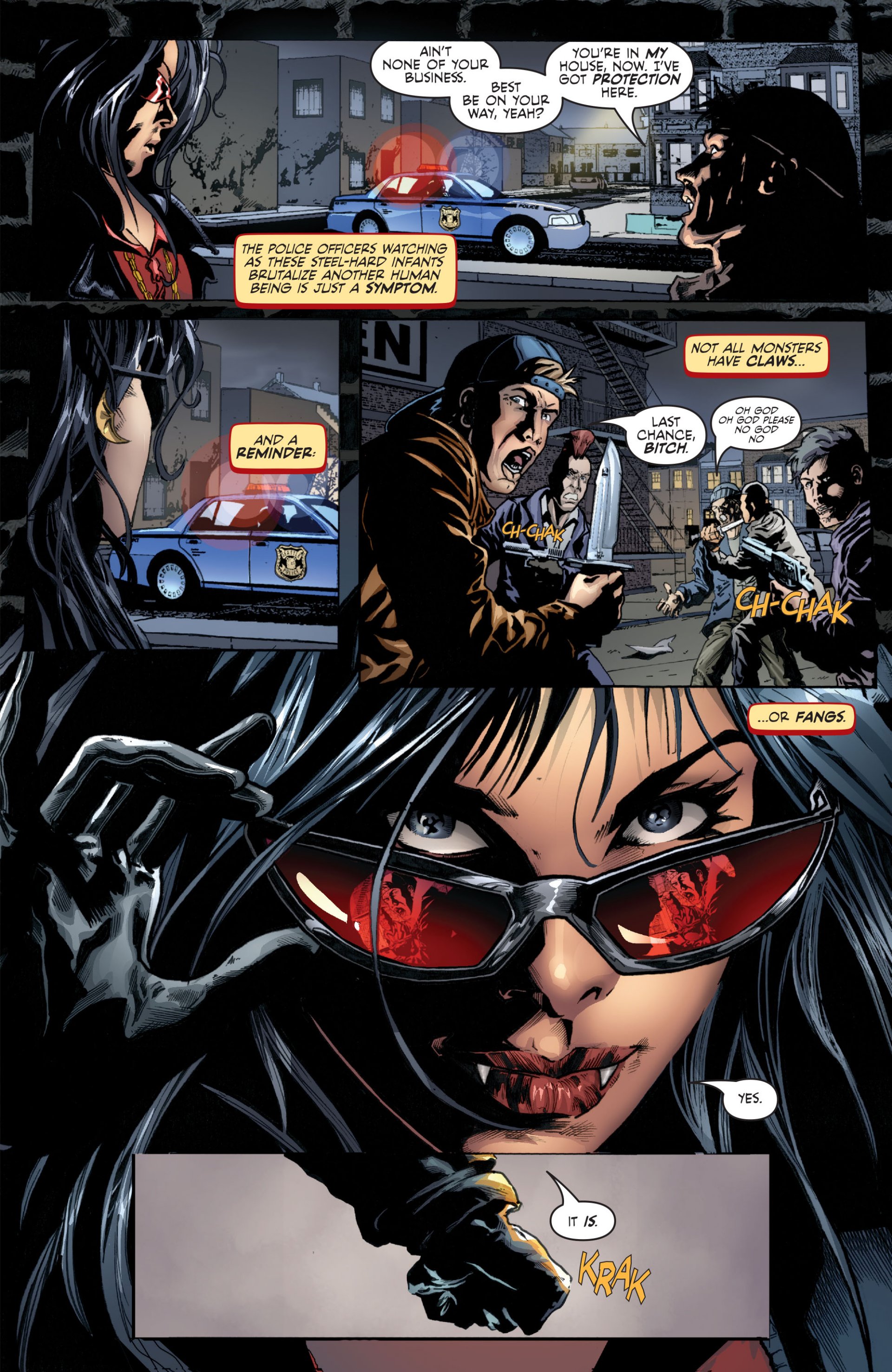 Read online Vampirella (2010) comic -  Issue #1 - 5