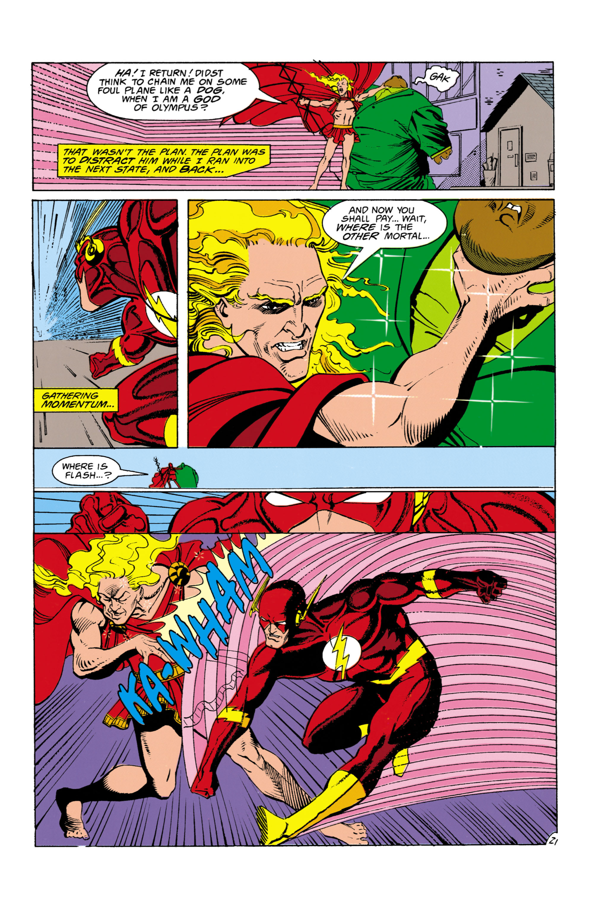 Read online The Flash (1987) comic -  Issue #55 - 22