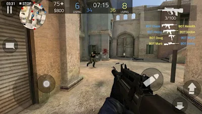 لعبة Forward Assault للاندرويد, لعبة Forward Assault مهكرة, لعبة Forward Assault للاندرويد مهكرة