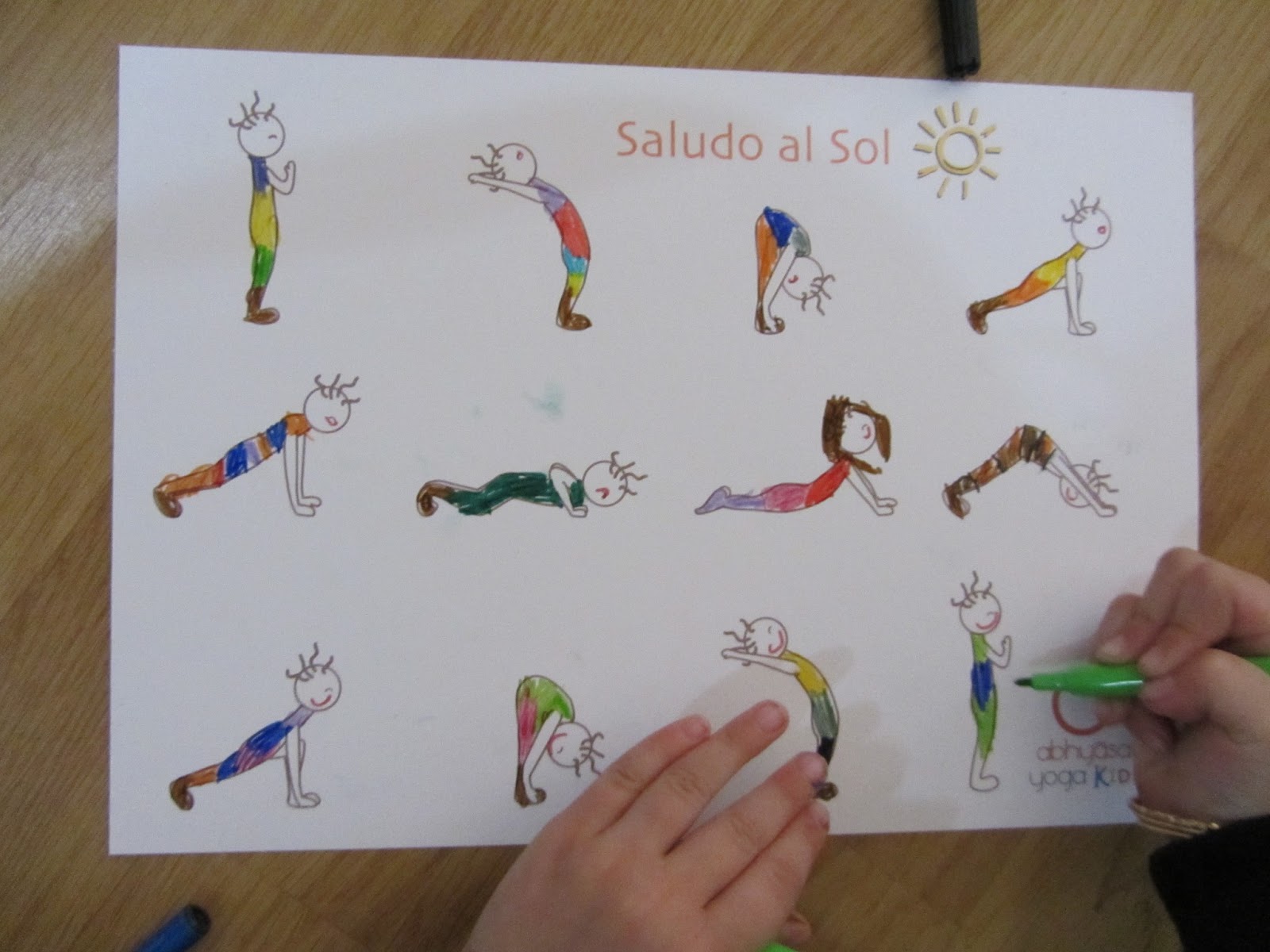 Abhyasa Yoga Sala Blog: Primer taller de yoga para niños