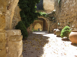 Patio interior del Castillo de Pedraza