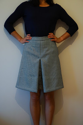 Vintage Simplicity 6091 Inverted Pleated Skirt