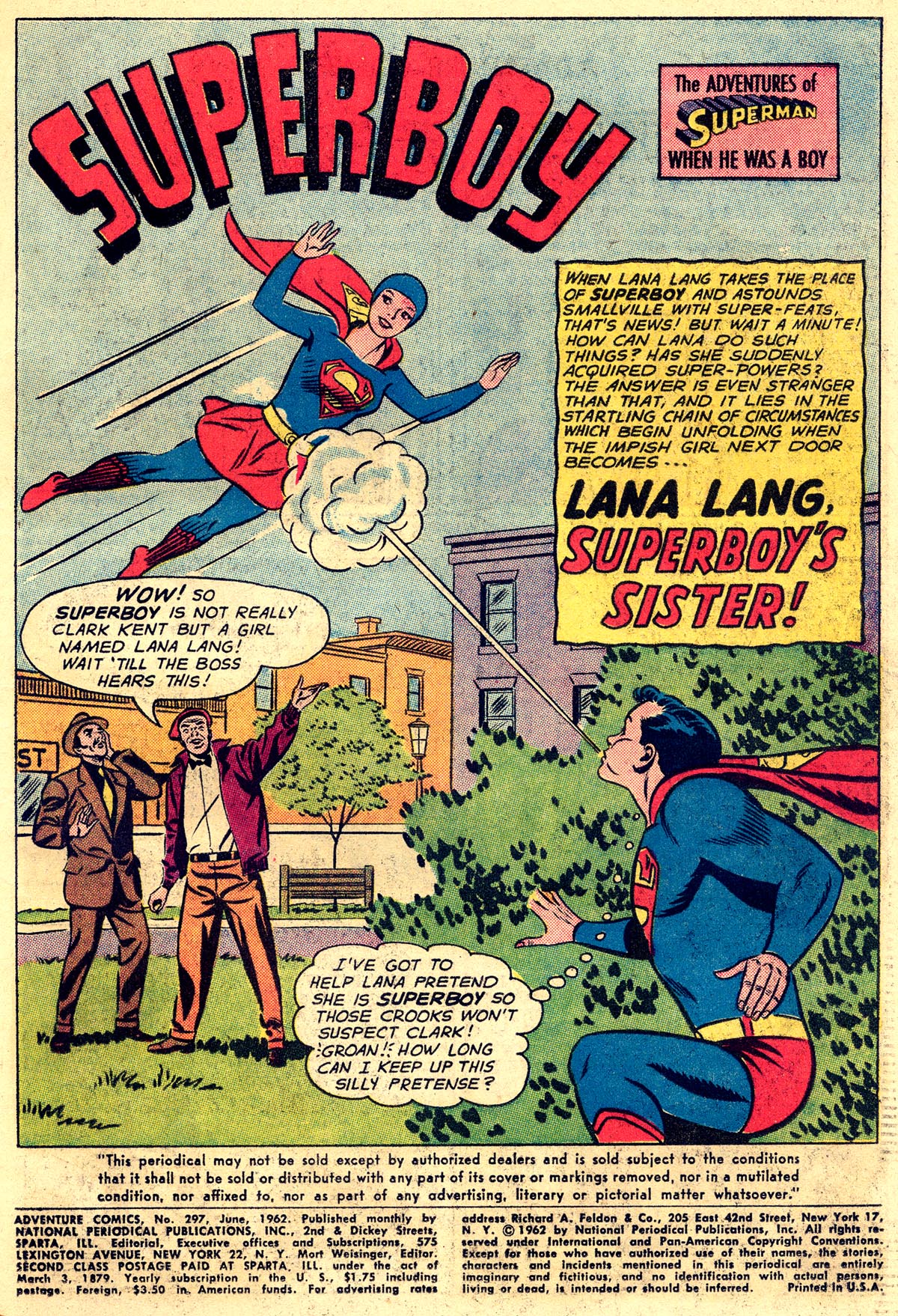 Read online Adventure Comics (1938) comic -  Issue #297 - 3