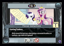 My Little Pony Precise Instructions Primer Deck CCG Card