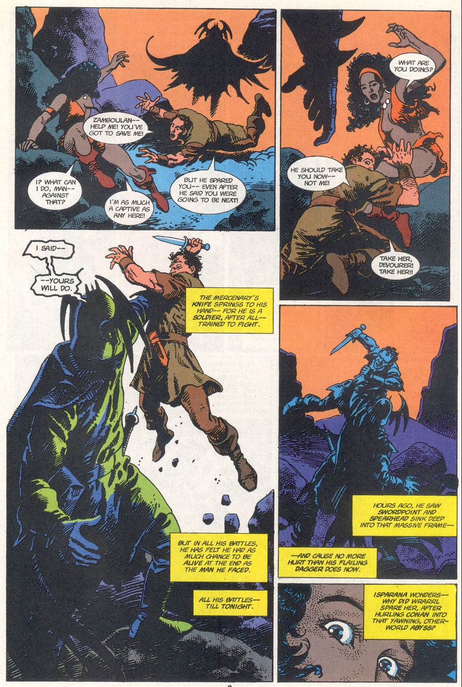 Read online Conan the Barbarian (1970) comic -  Issue #272 - 7