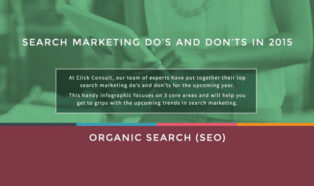 Search Marketing Do\u2019s and Don\u2019ts in 2015 #infographic ...