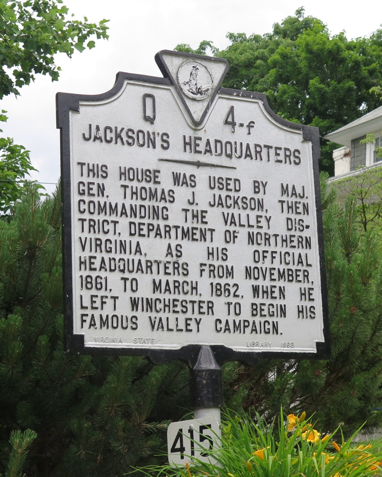 The View from Squirrel Ridge Stonewall Jackson's Headquarters in