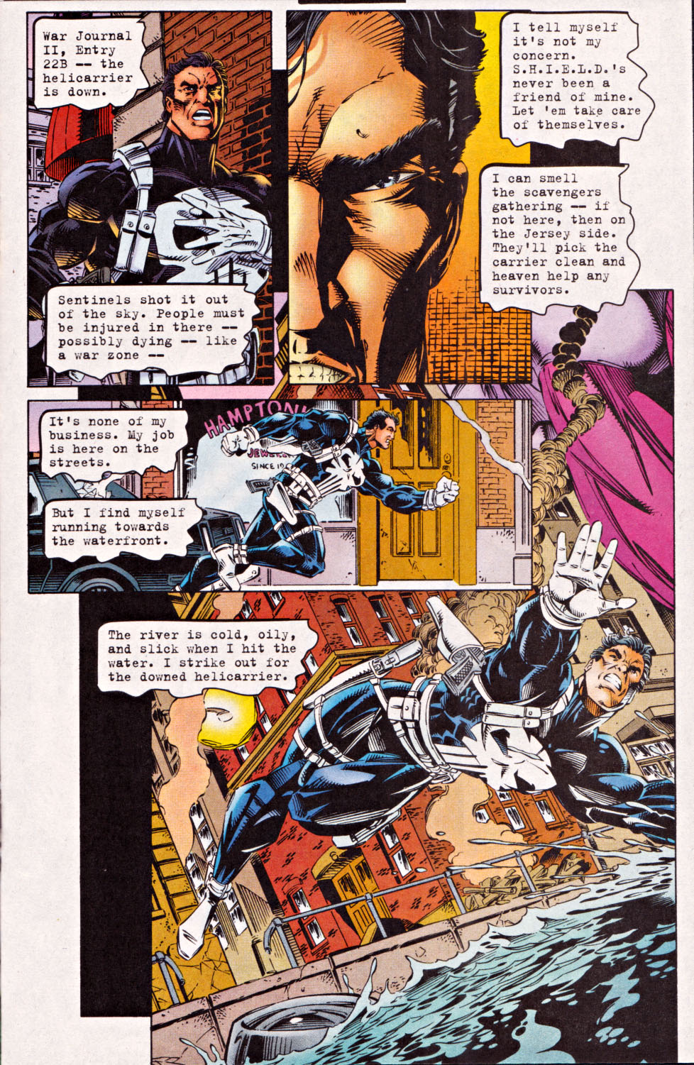 Read online Punisher (1995) comic -  Issue #11 - Onslaught - 10