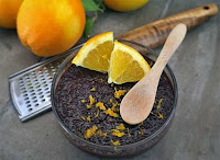 Πουτίγκα chia σοκολάτα πορτοκάλι - by https://syntages-faghtwn.blogspot.gr