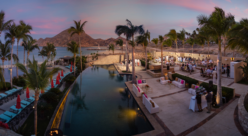 Colorful Oceanfront Cabo Wedding