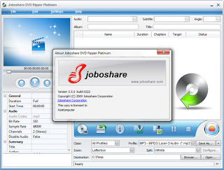 Joboshare DVD Toolkit Platinum 3.2.7.0506 Full License Key