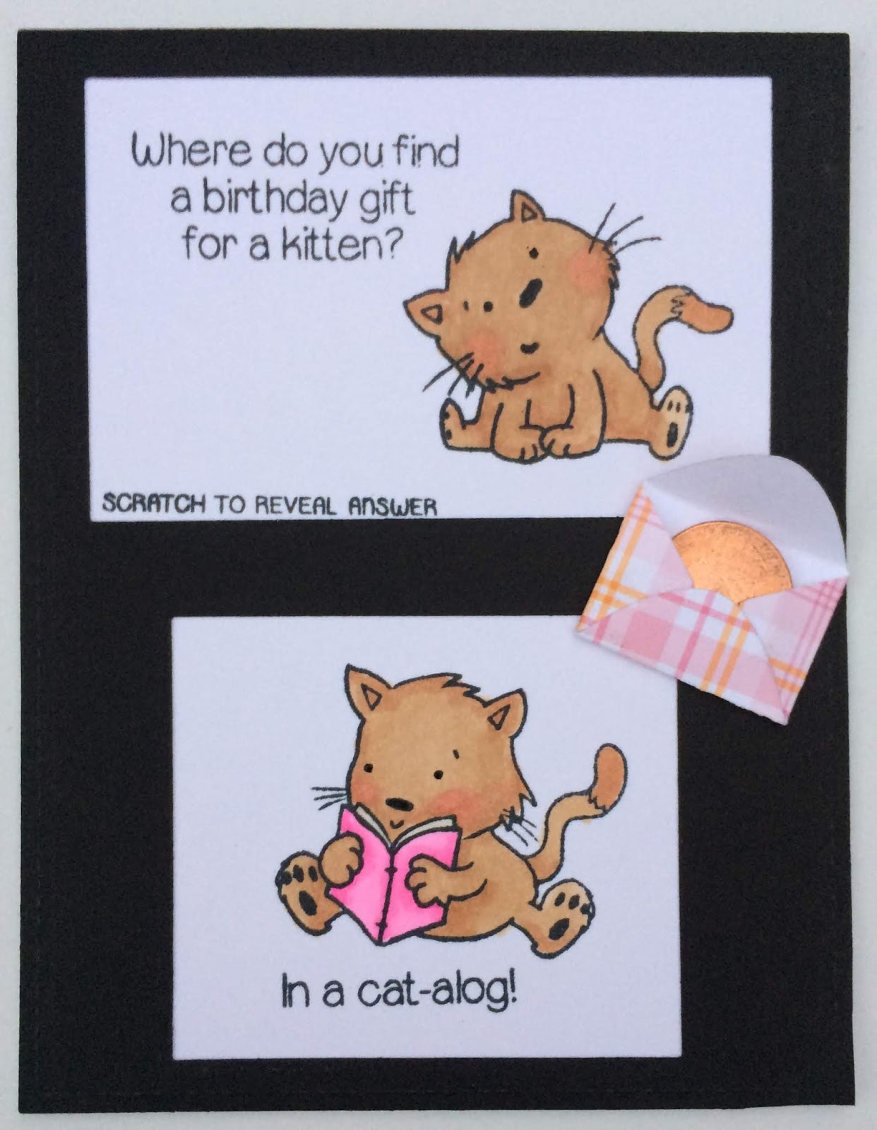 MyHandMadeHomeMadeLife BIRTHDAY RIDDLE CARD 2