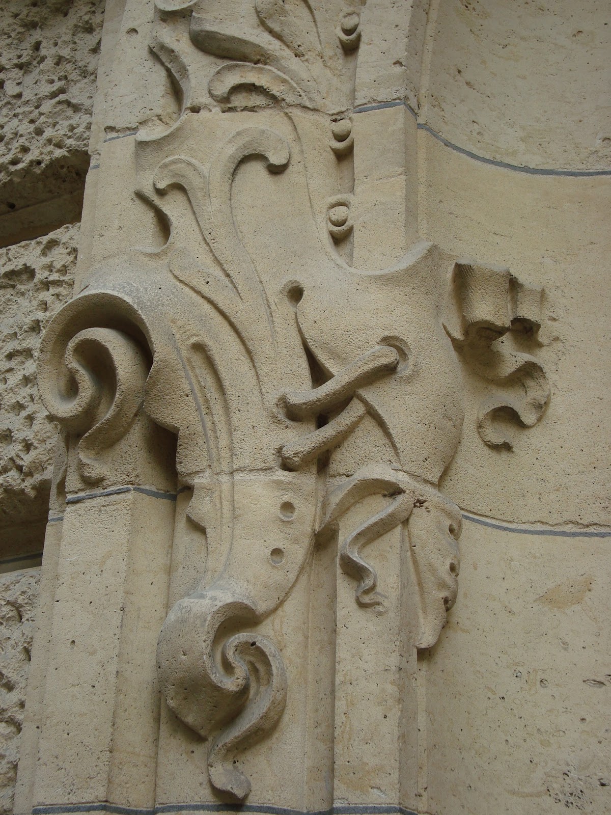 Paseos Art Nouveau: 3, square Rapp, Paris VIIè, Jules Lavirotte, 1989-90