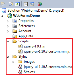 jquery javascript files required for implementing autocomplete feature in asp.net web forms