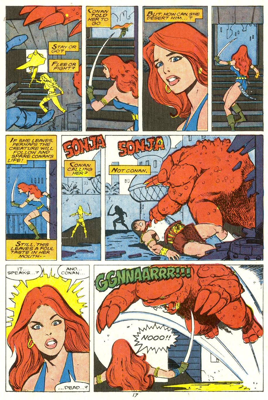 Read online Conan the Barbarian (1970) comic -  Issue #204 - 18