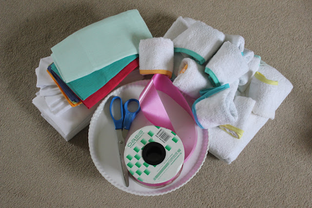 make a cloth diaper cake